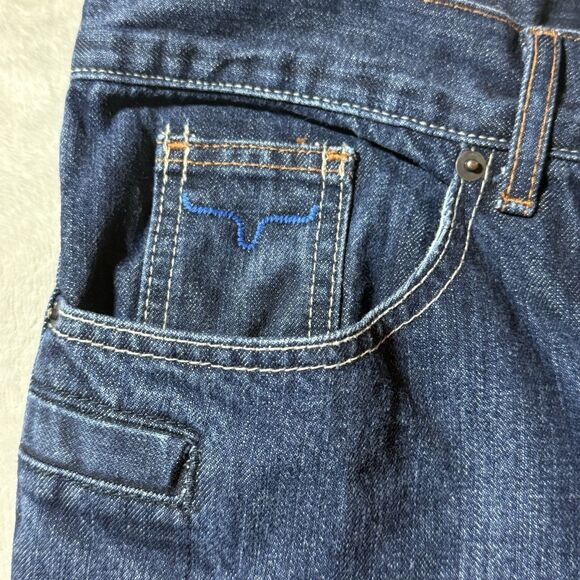 Kimes Ranch Dillon 38x32 Bootcut Western Cowboy Ranch Dark Wash Men’s Jeans - Picture 5 of 12
